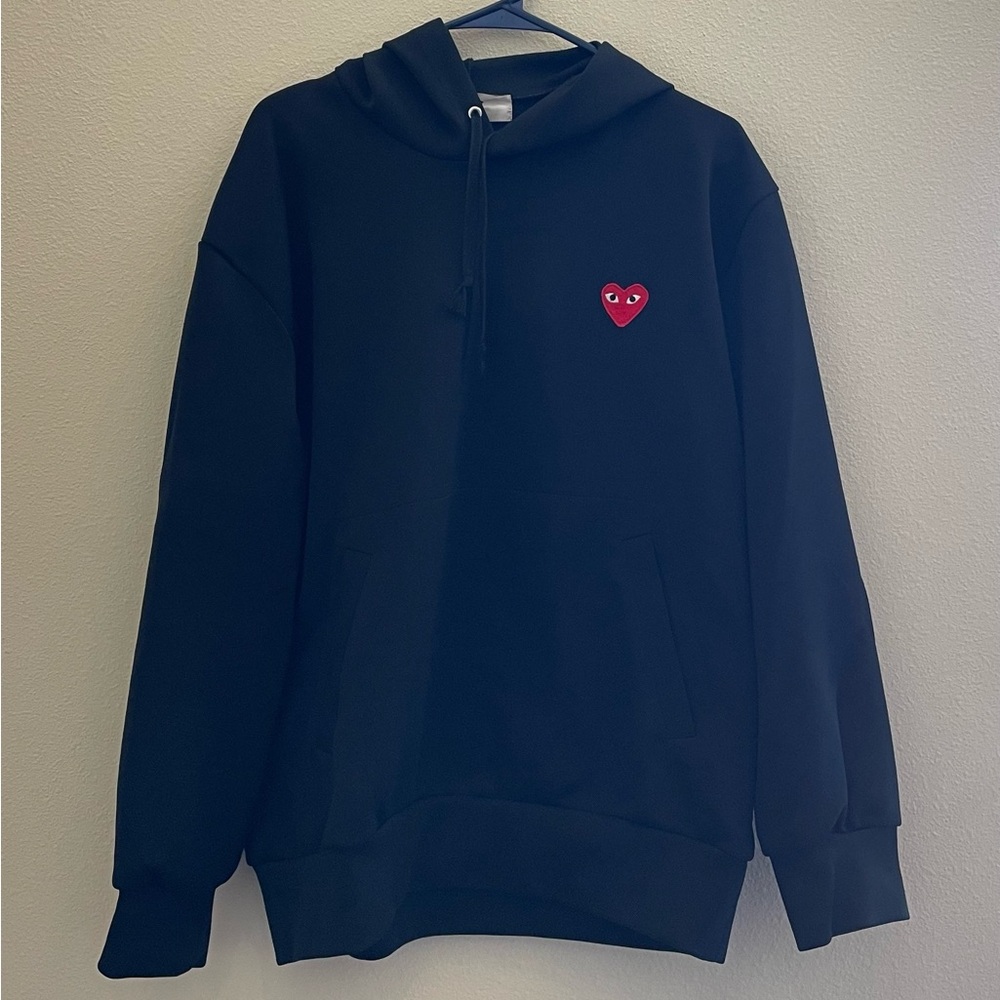 Comme des Garçons PLAY Graphic Drawstring Hoodie
